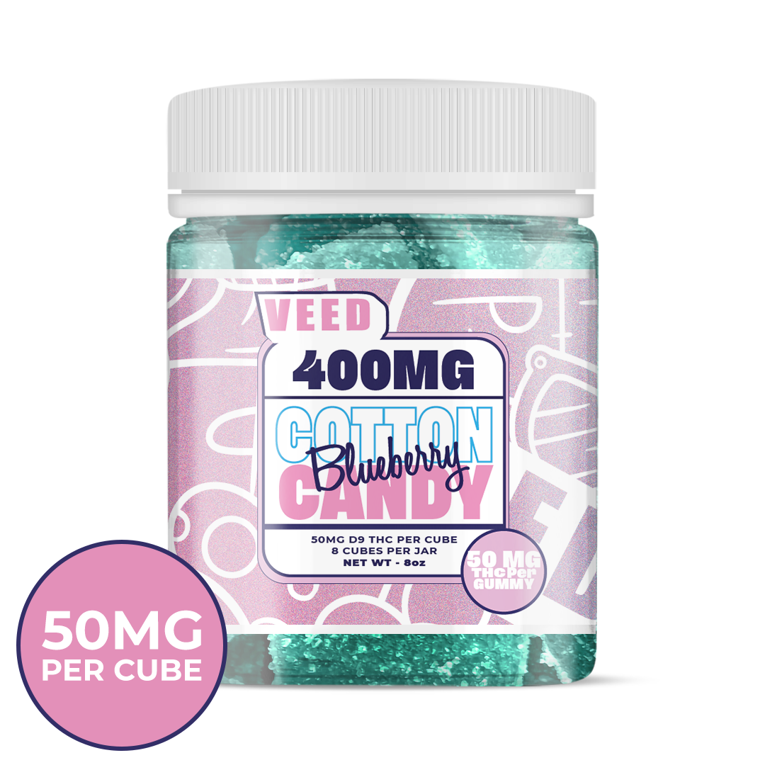 THC Super Cubes Gummibärchen 400mg | VEED