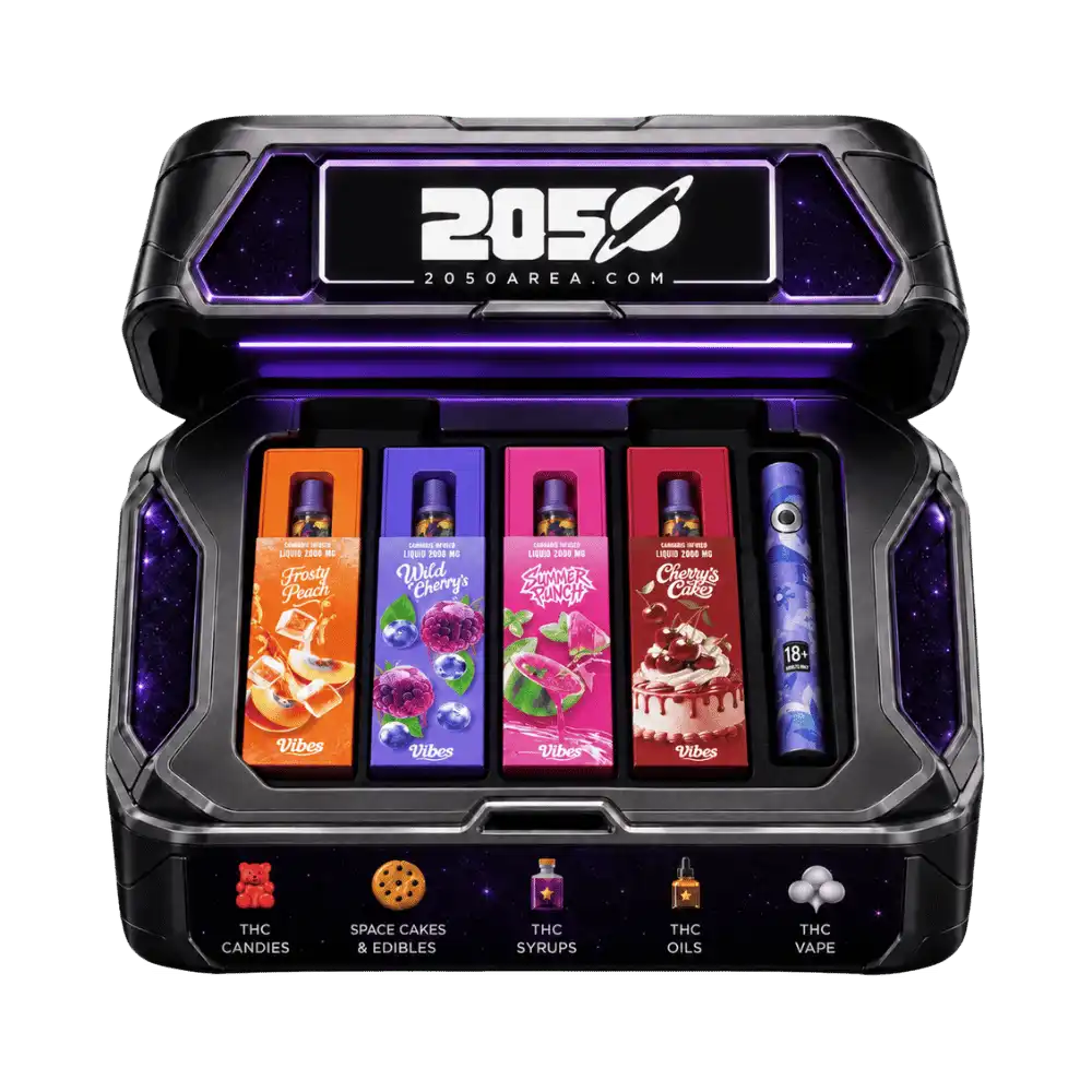 THC Kartusche 8000mg VIBES (Bundle) | 2050AREA