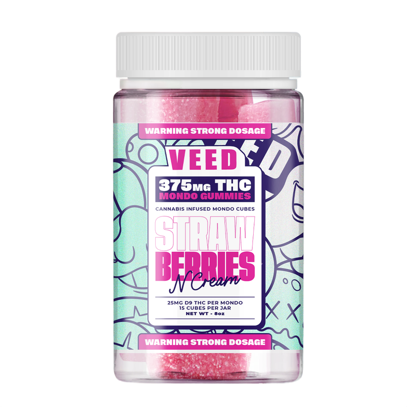THC Gummibärchen Mondo Cubes 375mg | VEED