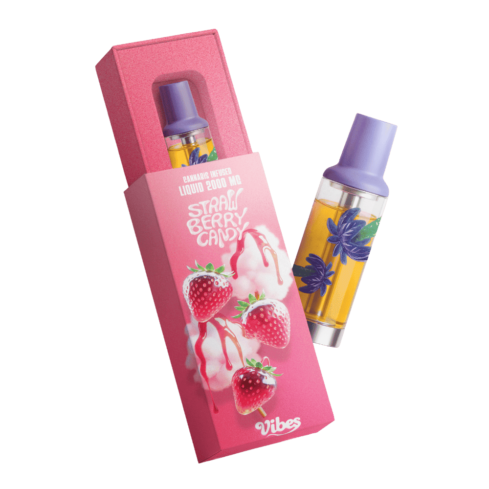 THC Vape flüssiges Cannabis 2000 mg | VIBES